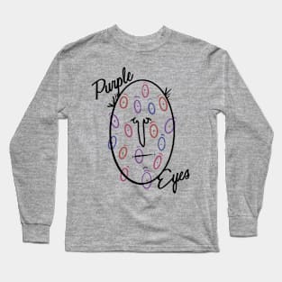 Purple eyes Long Sleeve T-Shirt